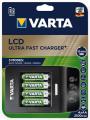 Ładowarka Varta LCD Ultra Fast + 4 x AA 2100mAh 57685