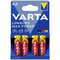 Bateria LR6 Varta Longlife Max Power 1.5V AA B4