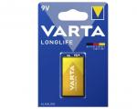 Bateria 6LR61 Varta Longlife 9V MN1604 6LF22 B1
