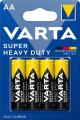 Bateria R6 Varta Super Heavy Duty 1.5V AA MN1500 B4