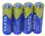 Bateria LR6 Varta Longlife Power 1.5V MN1500 AA S4