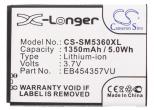 Akumulator Samsung GT-S5360 EB454357VU 1350mAh
