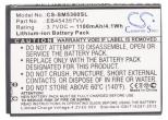 Akumulator Samsung GT-S5360 EB454357VU 1100mAh