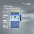 Tester miernik do baterii Varta wyświetlacz LCD