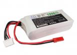 Akumulator 1000mAh Li-Polymer 11.1V 30C PCM