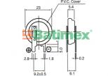 Bateria CR2354 3V blaszki 1x1 pionowo