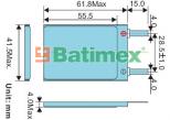 Akumulator LP404261 1000mAh Li-Polymer 3.7V