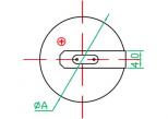 CR2032-VDY2 3.0V 1x1 poziomo rozstaw 15mm