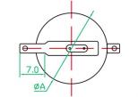 CR2330-LBY2 3.0V 1x1 poziomo