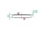 LIR2430-SCN2 70mAh 0.2Wh Li-Ion 3.6V 24.5x3mm