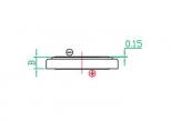 LIR2430-SCN2 70mAh 0.2Wh Li-Ion 3.6V 24.5x3mm