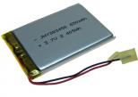 Akumulator LP383450 650mAh 2.4Wh Li-Polymer 3.7V 3.8x34x50mm + PCM