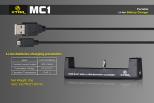 Ładowarka 1 kanałowa MC1 Xtar Li-Ion 3.7V 18650 16340 21700