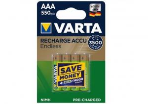 Akumulator AAA R03 550mAh NiMH 1.2V Varta Endless B4