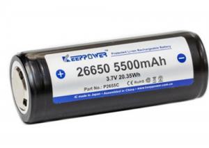 Akumulator 26650 KeepPower 5500mAh 10A protected