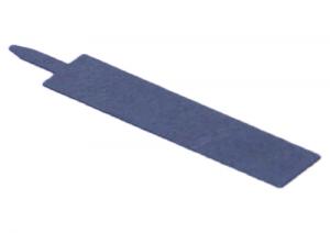 Blaszka niklowana 1 pin hilumin 25x4x0.15mm