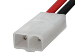 Konektor Tamiya męski pozłacany kable silikon 1.5mm2 30cm