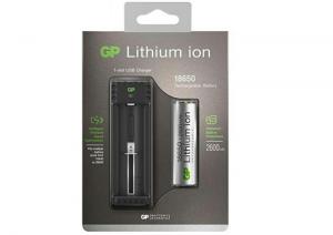 Ładowarka L111 GP Li-Ion 3.7V + 18650 2600mAh 3.7V