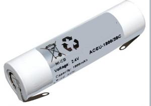 Akumulator 1800mAh NiCd 2.4V 2xSC blaszki