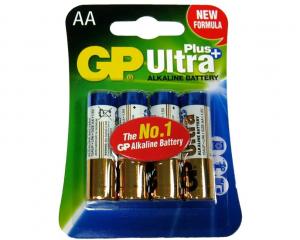 Bateria LR6 GP Ultra Plus 1.5V MN1500 AA B4