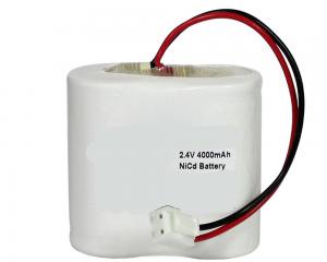 Akumulator 4000mAh NiCd 2.4V 2xD HT płotek wtyk VHR-2