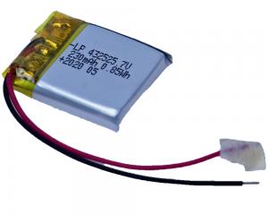 Akumulator LP432525 230mAh Li-Polymer 3.7V + PCM