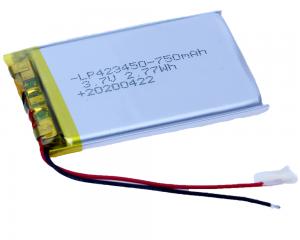 Akumulator LP423450 750mAh Li-Polymer 3.7V + PCM