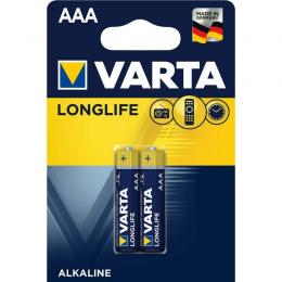 Bateria LR03 Varta Longlife 1.5V AAA MN2400 B2