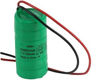 Akumulator 6H320BC 320mAh 2.3Wh NiMH 7.2V