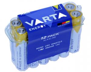 Bateria LR03 Varta Energy 1.5V MN1500 AA B12