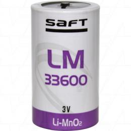 Bateria LM33600 Saft 3.0V 13.4Ah D wysokoprądowa
