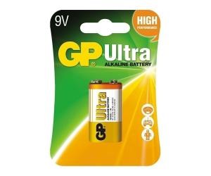 Bateria 6LR61 GP Ultra 9V MN1604 6LF22