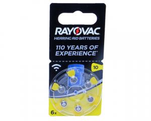 Bateria 10 Rayovac 1.45V PR70 B6