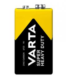 Bateria 6F22 Varta Super Heavy Duty 9V shrink