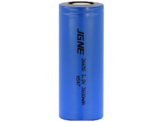 Akumulator 26650 JGNE 3600mAh LiFePO4 3.2V 10.2A