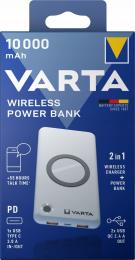 Powerbank Varta Wireless 10000mAh biały