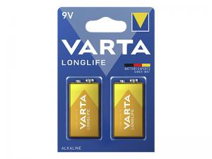 Bateria 6LR61 Varta Longlife 9V MN1604 6LF22 B2