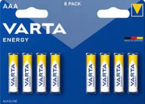 Bateria LR03 Varta Energy 1.5V MN1500 AAA B8