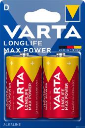 Bateria LR20 Varta Longlife Max Power 1.5V Mono UM-1 B2