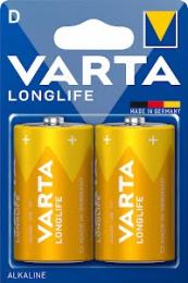 Bateria LR20 Varta Longlife 1.5V Mono UM-1 B2