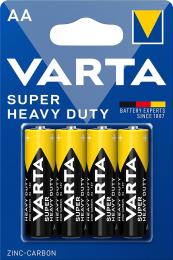Bateria R6 Varta Super Heavy Duty 1.5V AA MN1500 B4