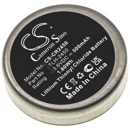Bateria Testo 184-T4 TLH-2450 500mAh