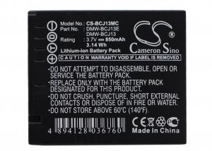 Akumulator Panasonic DMW-BCJ13 Lumix DMC-LX3 850mAh