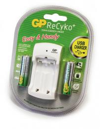 Ładowarka GP PB310 + 2 x AA 2000mAh