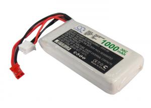 Akumulator do modeli 1000mAh i-Polymer 7.4V 30C