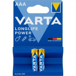 Bateria LR03 Varta Longlife Power 1.5V AAA MN2400 B2