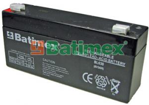 BL630 3.0Ah 18Wh Pb 6.0V 134x34x60x65mm