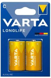2x bateria LR14 Varta Longlife 1.5V B2 UM2