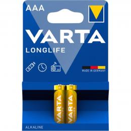 Bateria LR03 Varta Longlife 1.5V AAA MN2400 B2