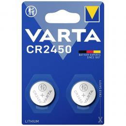 2x bateria CR2450 Varta 3V DL2450 B2